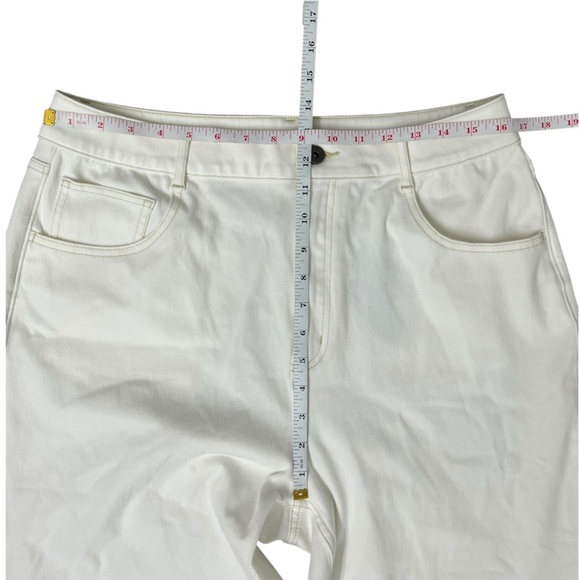 HALARA Flex High Waisted Pockets Rolled Hem Wide Leg Jeans - Picture 9 of 14